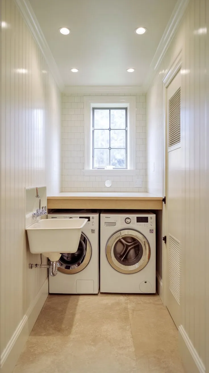 Serene Spaces: The Art of Laundry in Peaceful Order