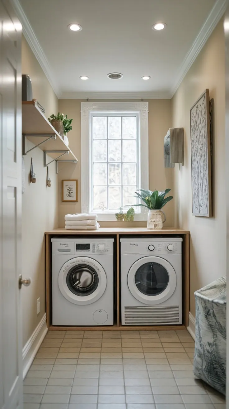 Radiant Calm: Transforming Laundry Day into an Art