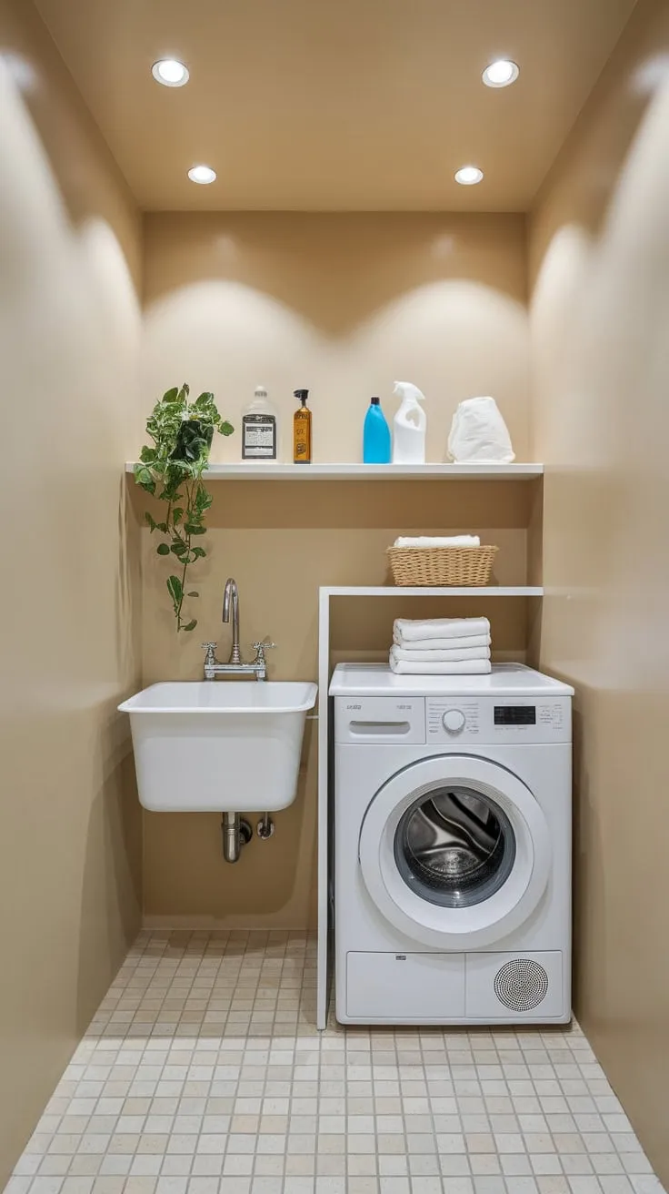 Chic Laundry: Turning Routine into Radiance in Limited Areas