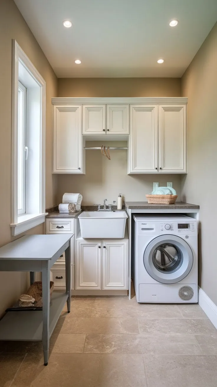 Stylish Laundry Space: Elevating Tidiness with Flair