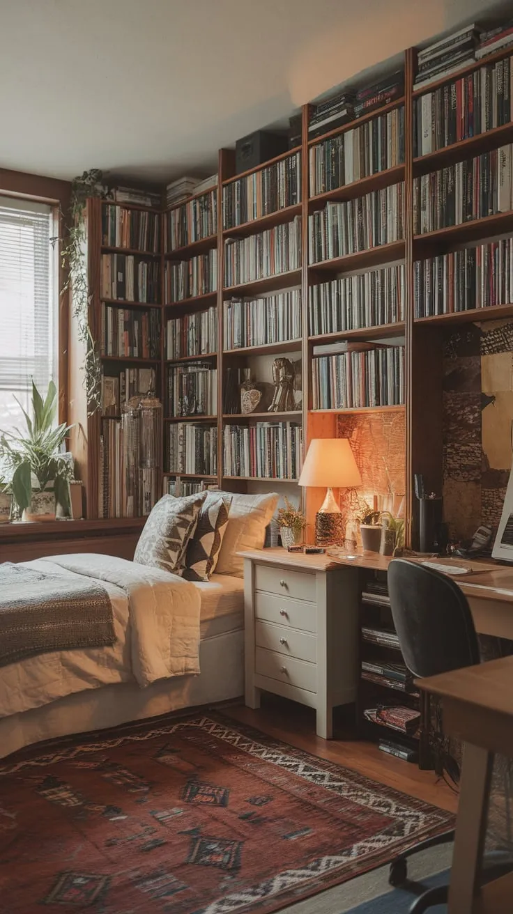 A small library, a big escape.
