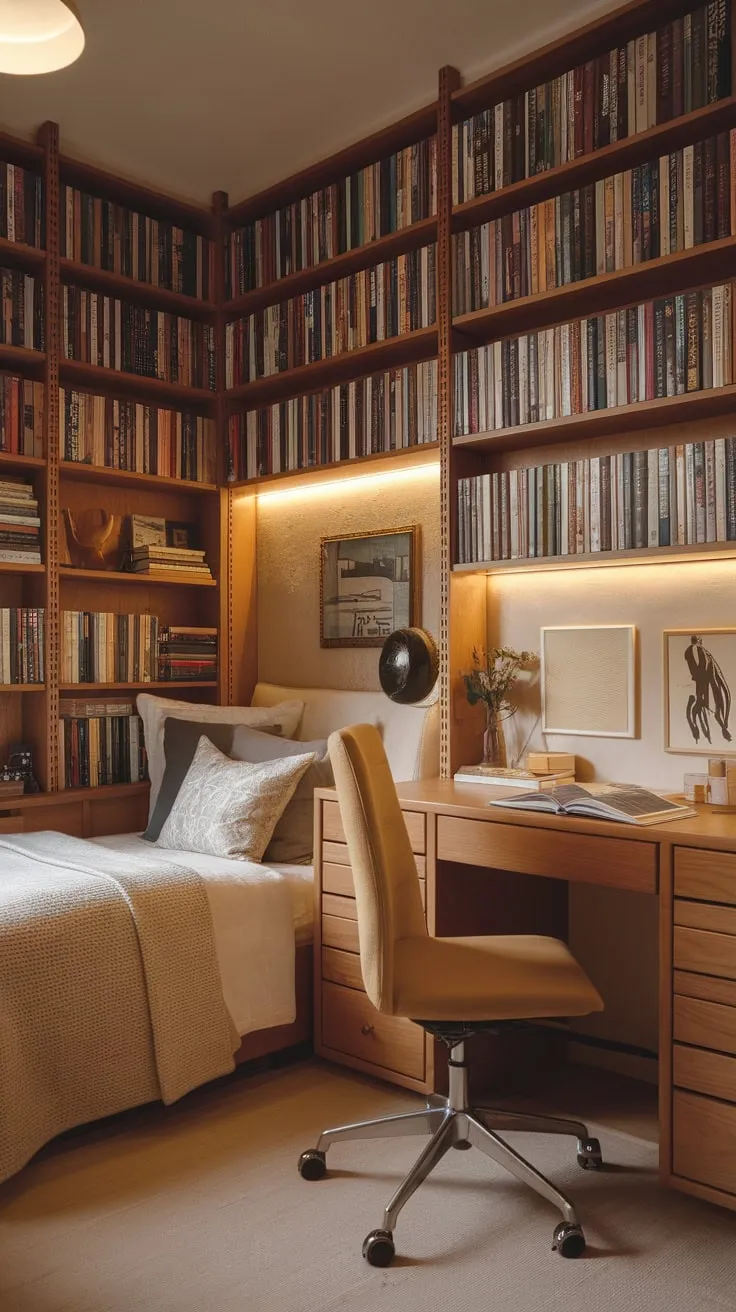 My kingdom of stories, snuggled in a small space.