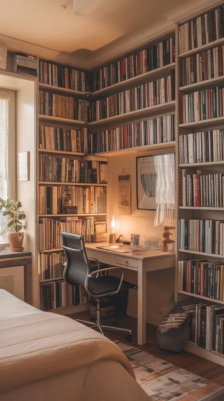 My sanctuary: where stories meet slumber.