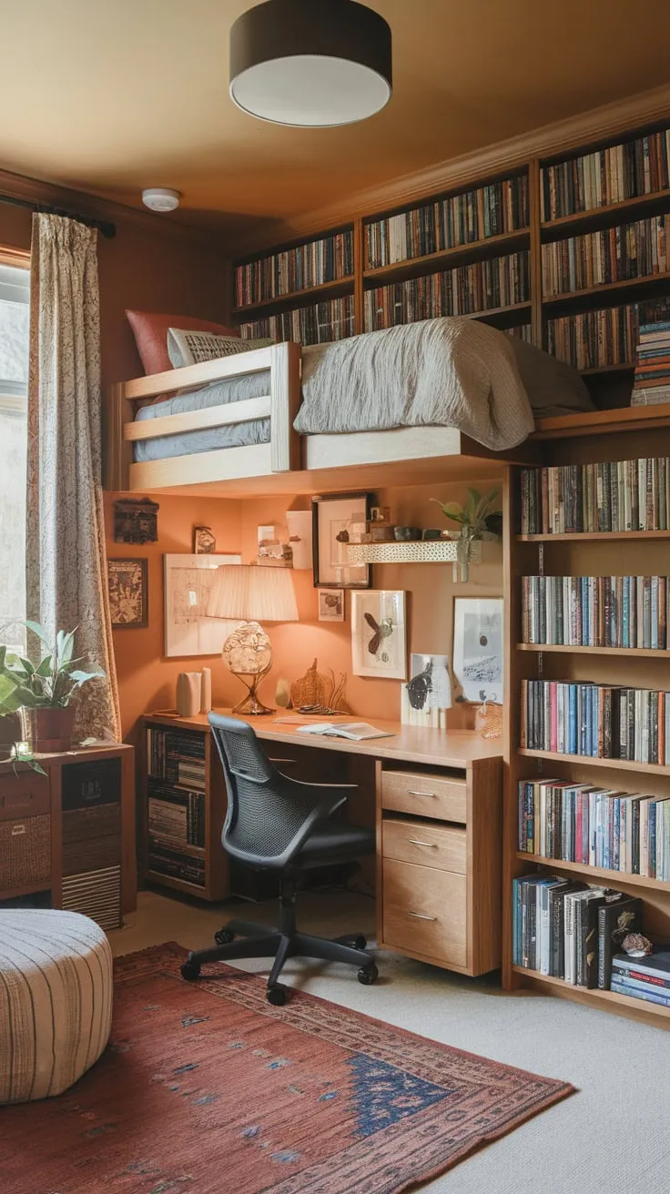A small library, a big escape.