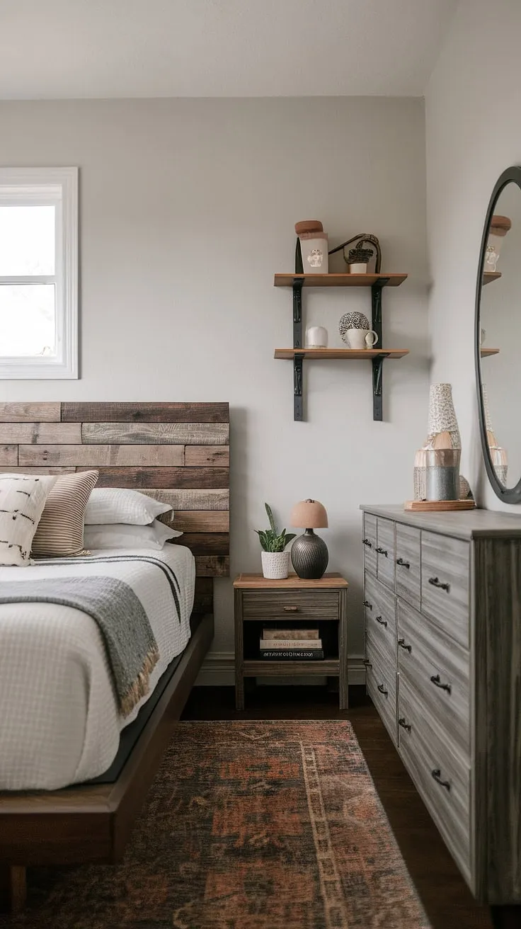 Cozy and functional, this small master bedroom proves that big style comes in small packages. Master bedroom decor doesn't need a lot of space; smart bedroom design and thoughtful small bedroom decor make all the difference. This main bedroom remodel is a testament to efficient home decor.