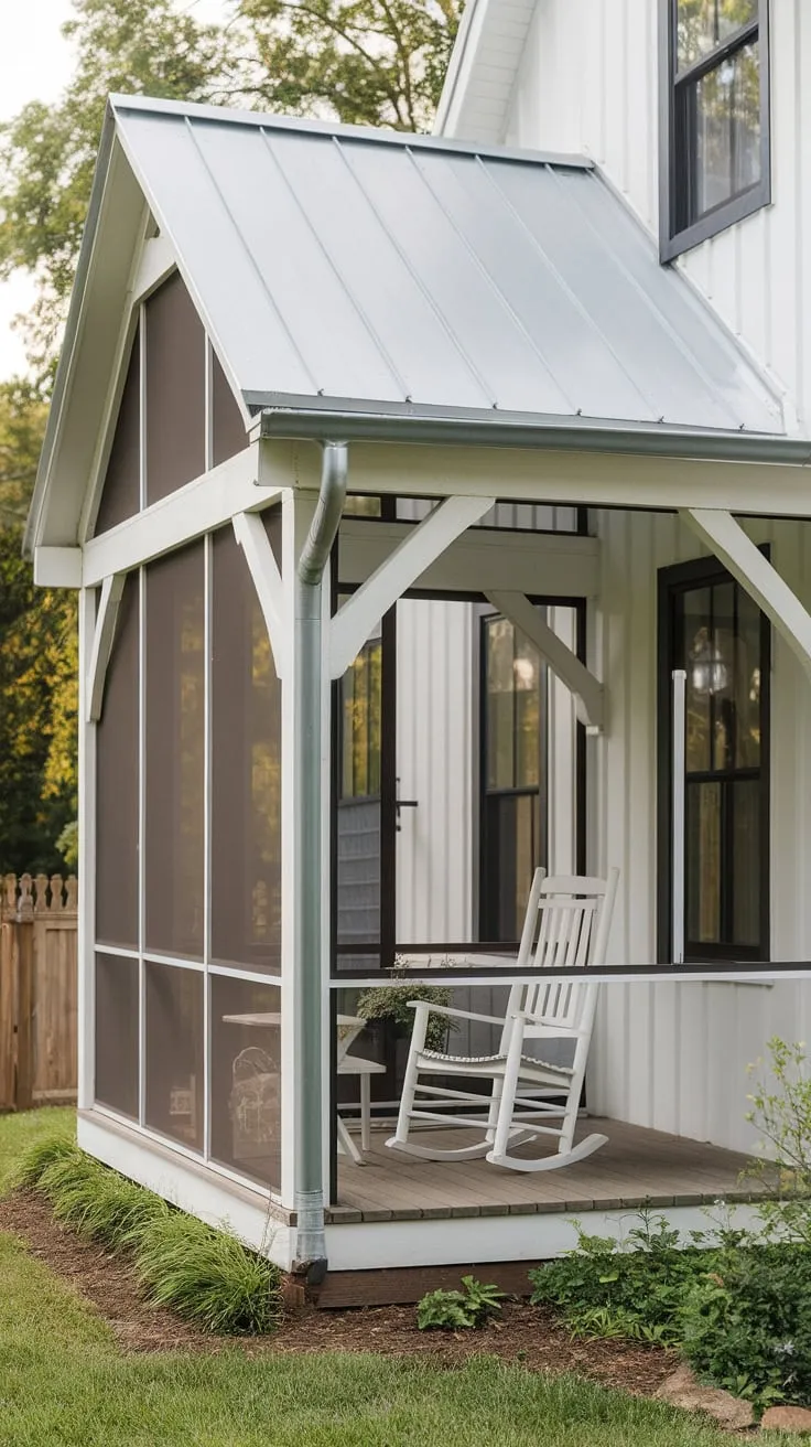 Cozy Vibes of a Small Porch Retreat