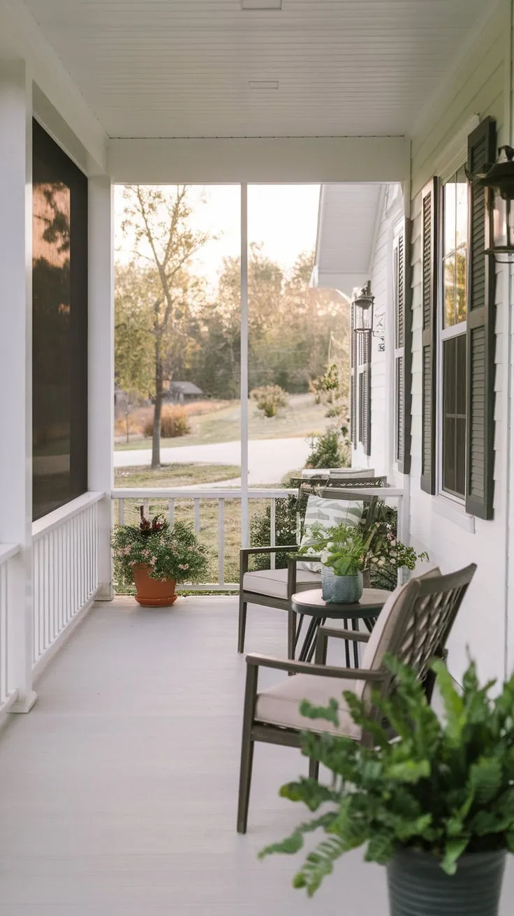 Charming Screened Porch Oasis