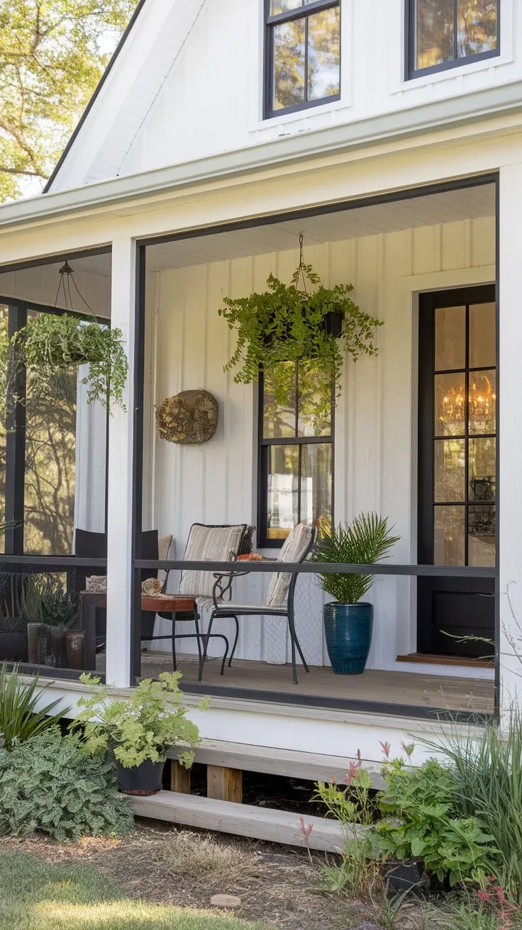 Charming Screened Porch Oasis