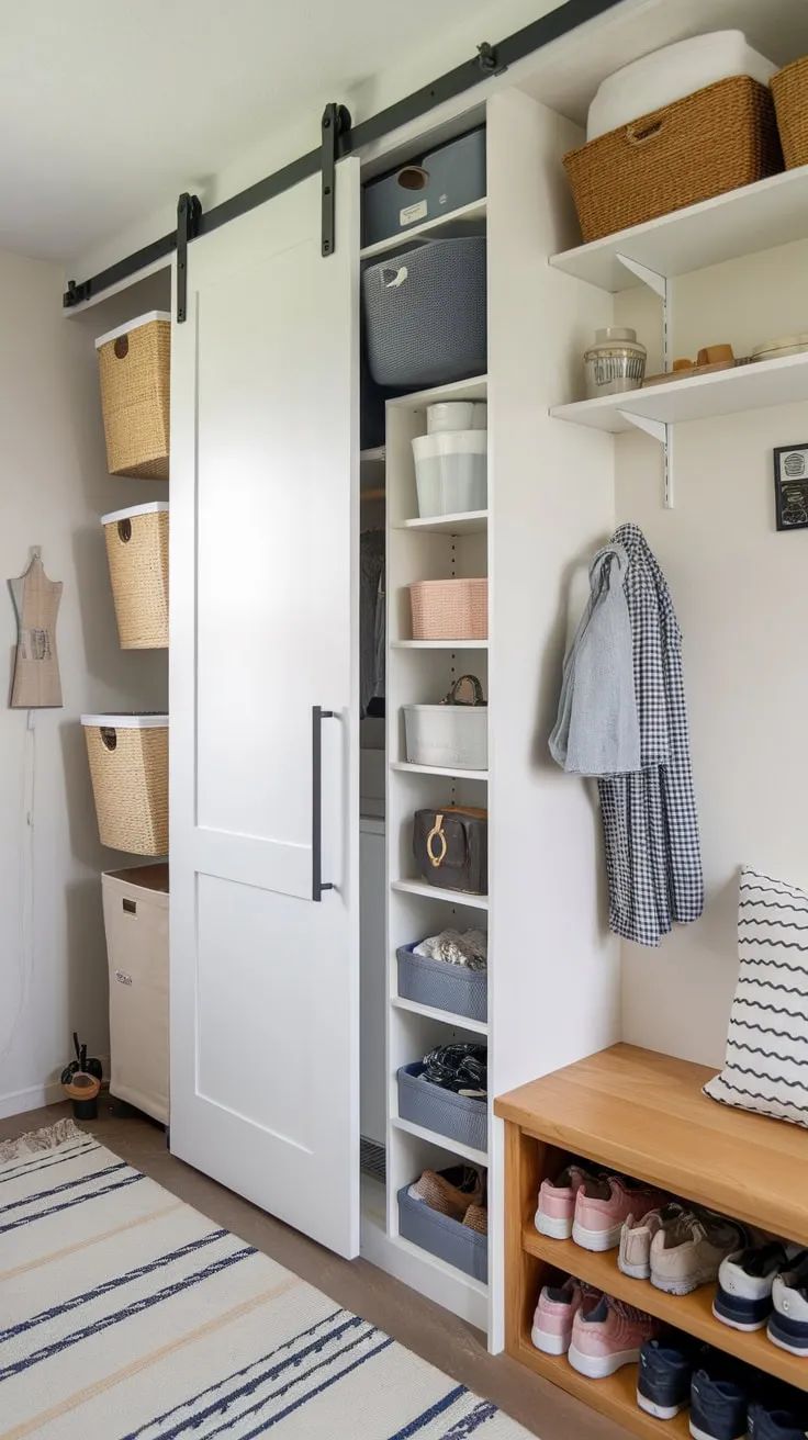 Transform a cramped storage room into an organized haven using ingenious DIY and space-saving storage ideas.
