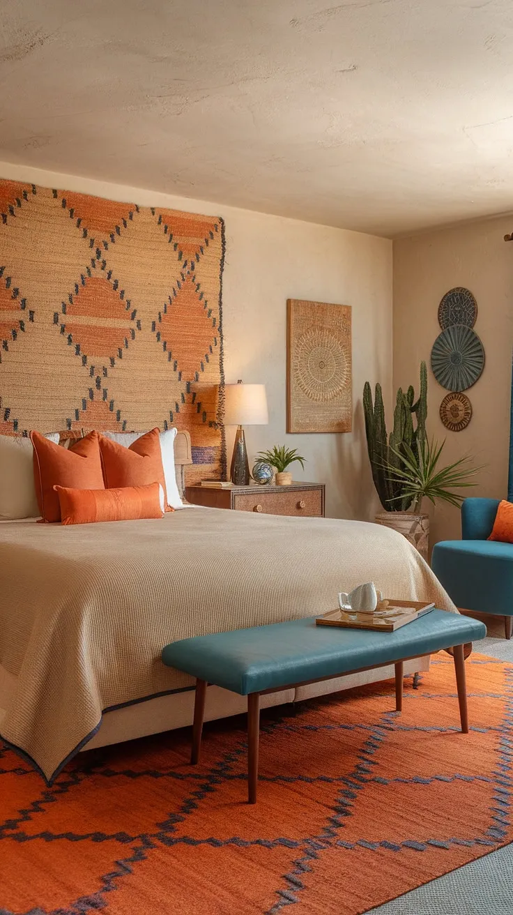 Escape to this tranquil Southwestern retreat. The earthy tones and carefully curated details-from the handcrafted artwork to the plush bedding-invite relaxation and rejuvenation. A sanctuary where modern design meets the beauty of the desert landscape.