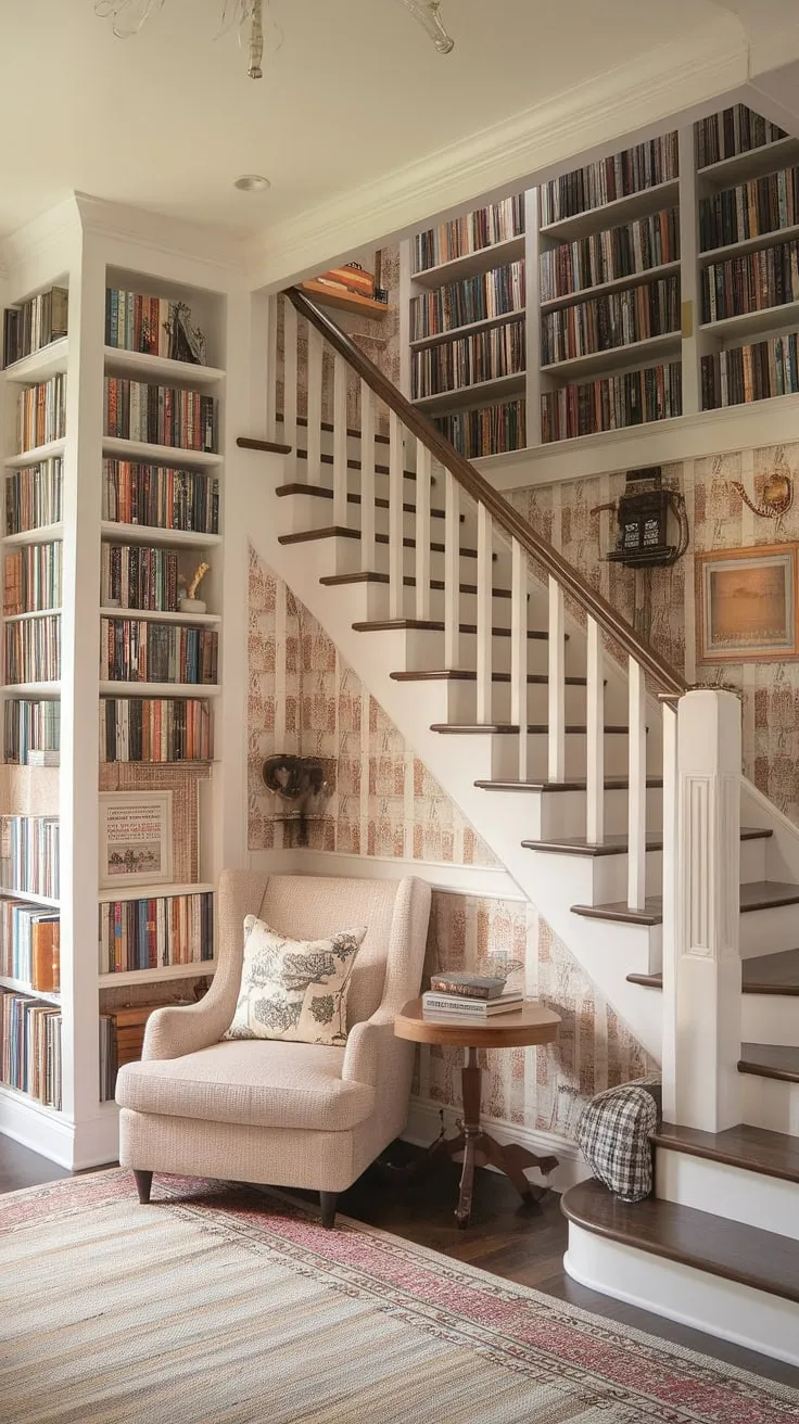 This living room's charm lies in the stunning detail of its wainscoting accent wall.  The wall molding with wallpaper creates a beautiful contrast, showcasing the carefully chosen wainscoting panels and the clean lines of the wall trim. The half wall moulding adds a touch of classic elegance, while the overall effect of the wall paneling is both timeless and inviting.