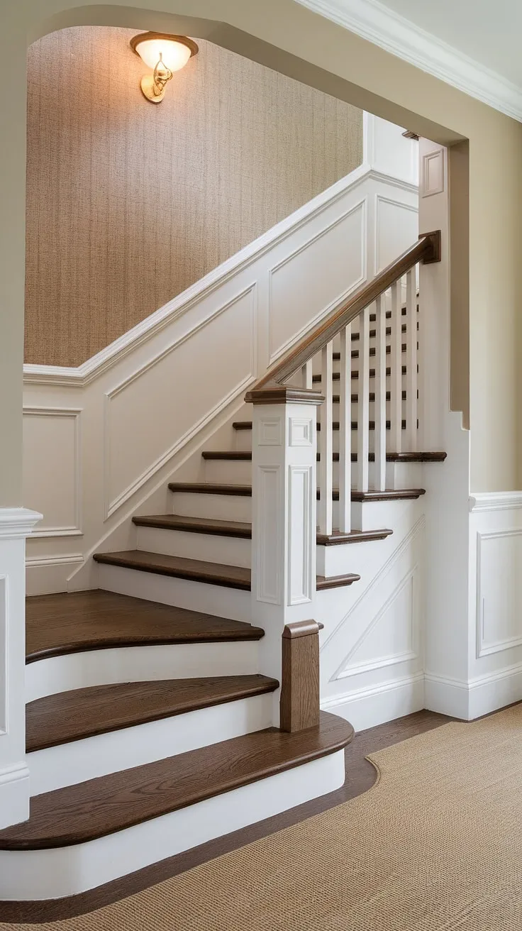 Soft light dances across the gleaming white wainscoting, a stunning feature that flows seamlessly from the hallway into the dining room, where a chandelier adds a touch of elegance.  Note the difference in wainscoting styles between the bedroom and dining room – endless wainscoting ideas spring to mind!  This showcases the versatility of wainscoting, from simple hallway treatments to dramatic dining room wainscoting.  Consider DIY wainscoting for a personalized touch.