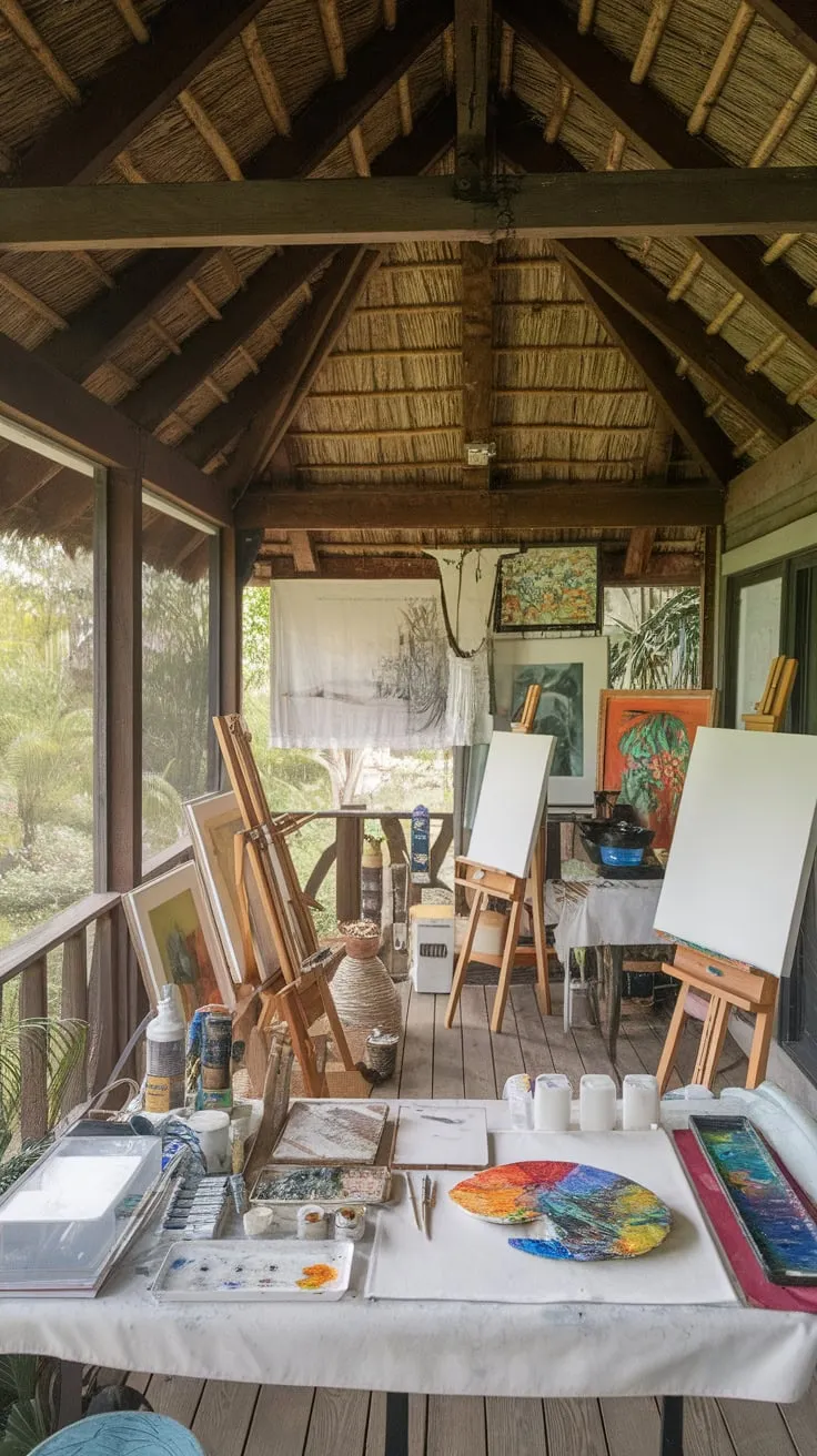 Sun-drenched inspiration, framed by nature's artistry.