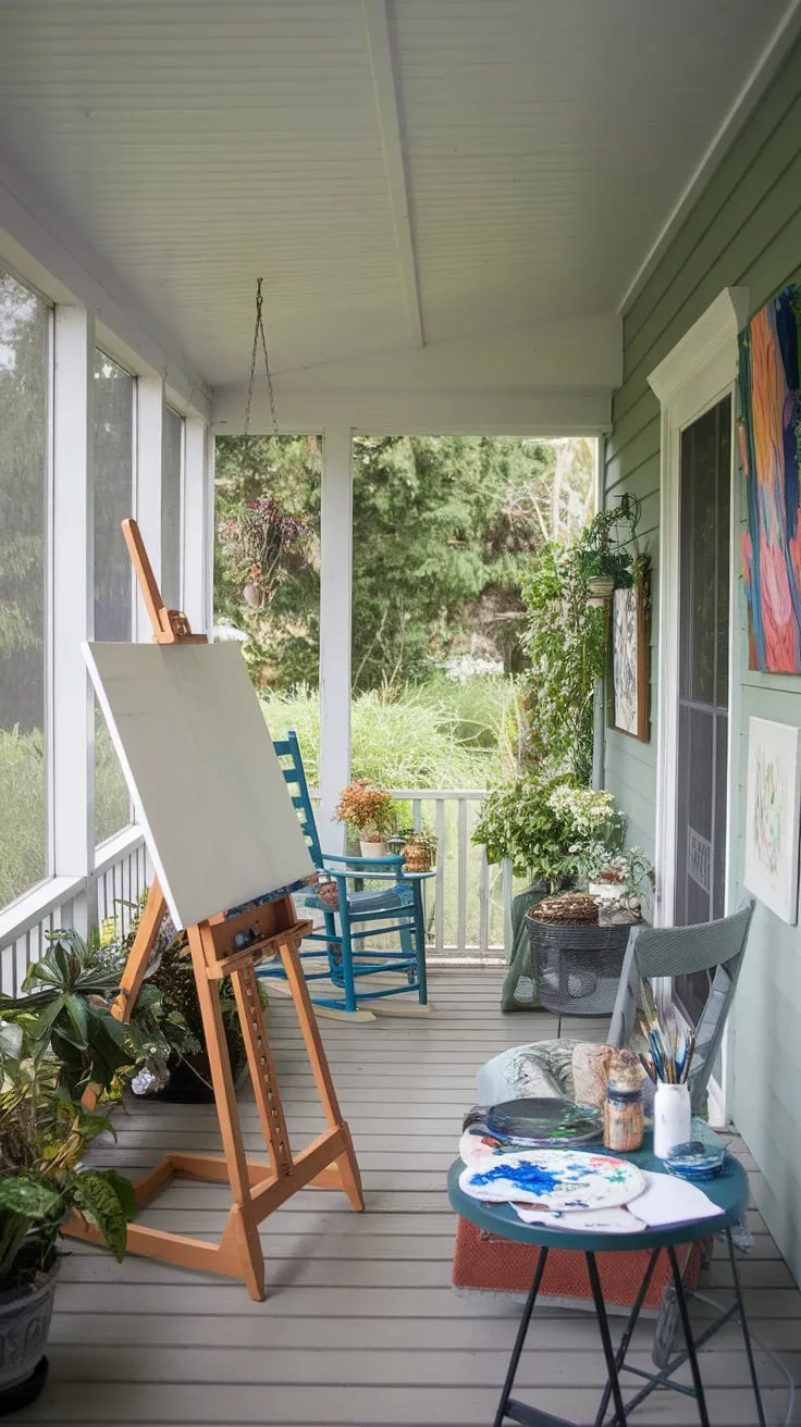 Sun-drenched inspiration, brushstroke by brushstroke.