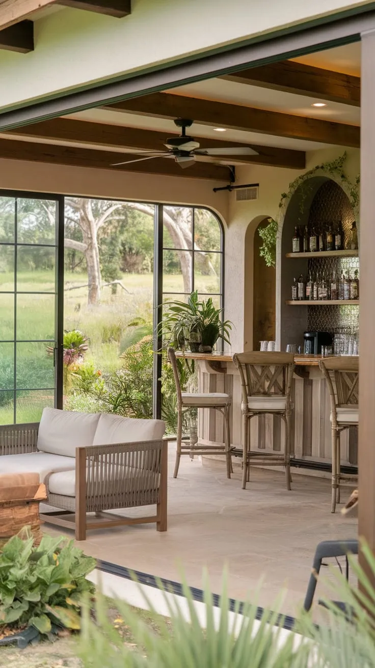 Indoor escape, outdoor vibes; the best of both worlds.