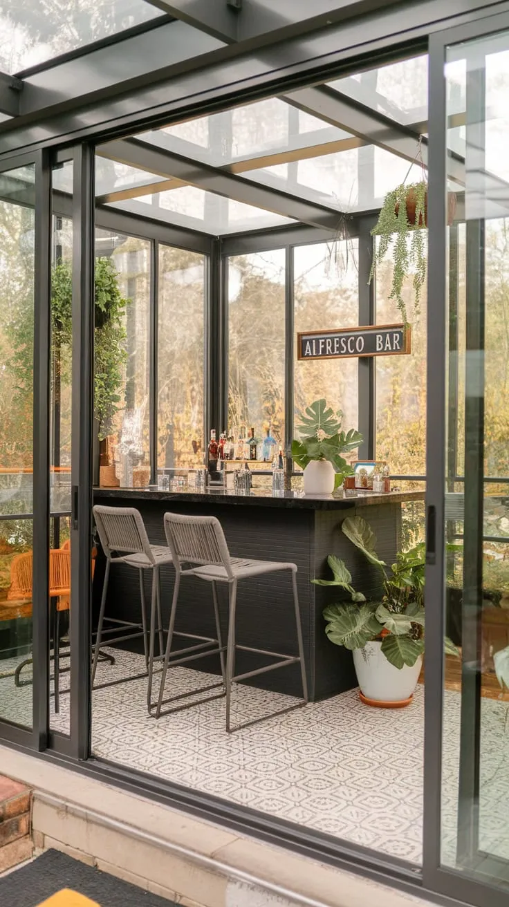 Indoor-outdoor living, redefined one cocktail at a time.