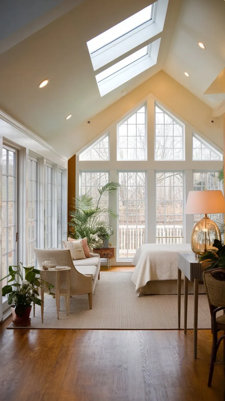 Sunlight, serenity, and a queen-sized escape.