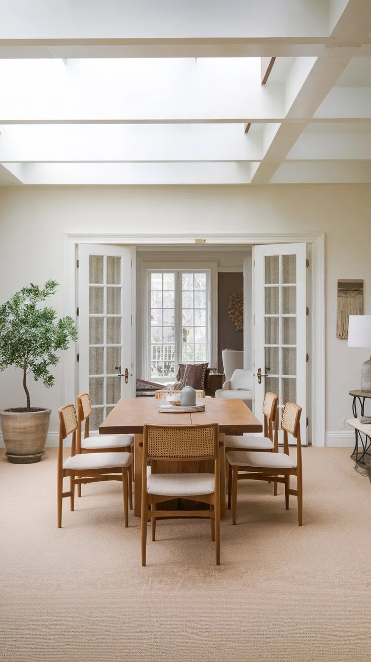 Sunlight and suppers: a sunroom dining room made for memories.