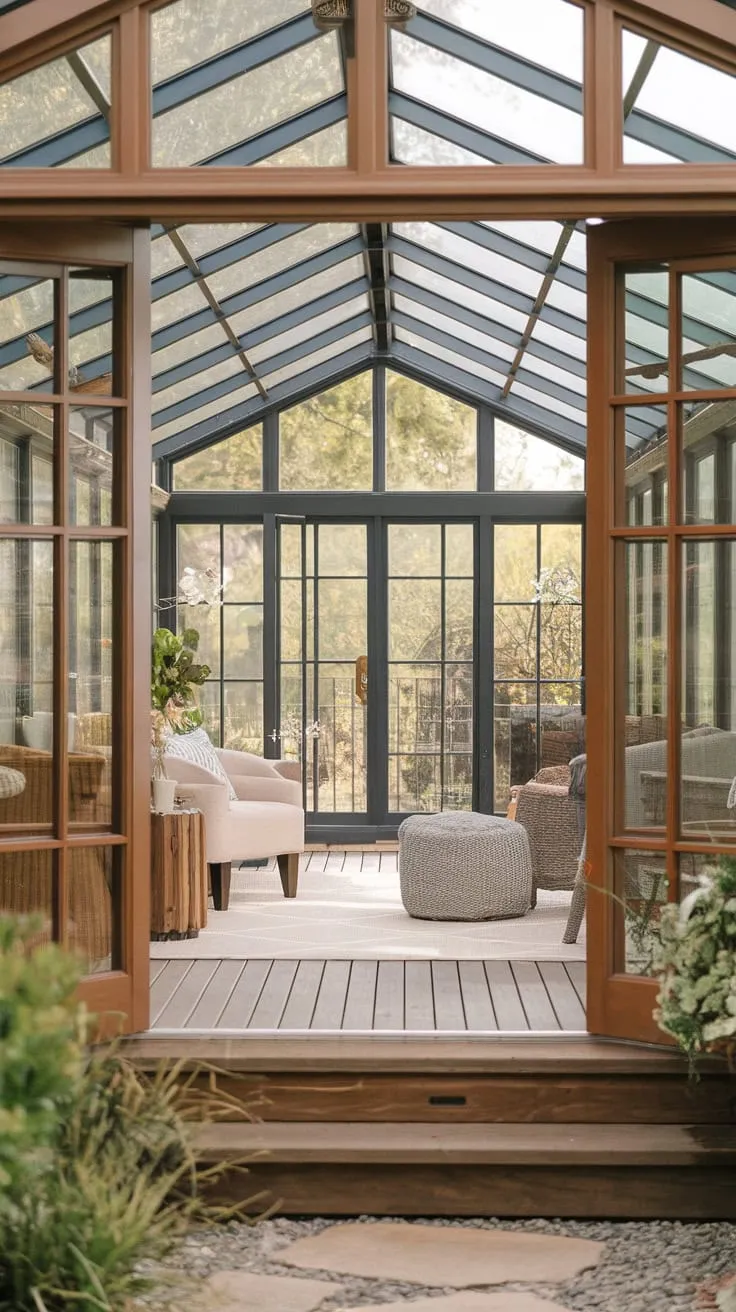 Where indoor meets outdoor, tranquility begins.