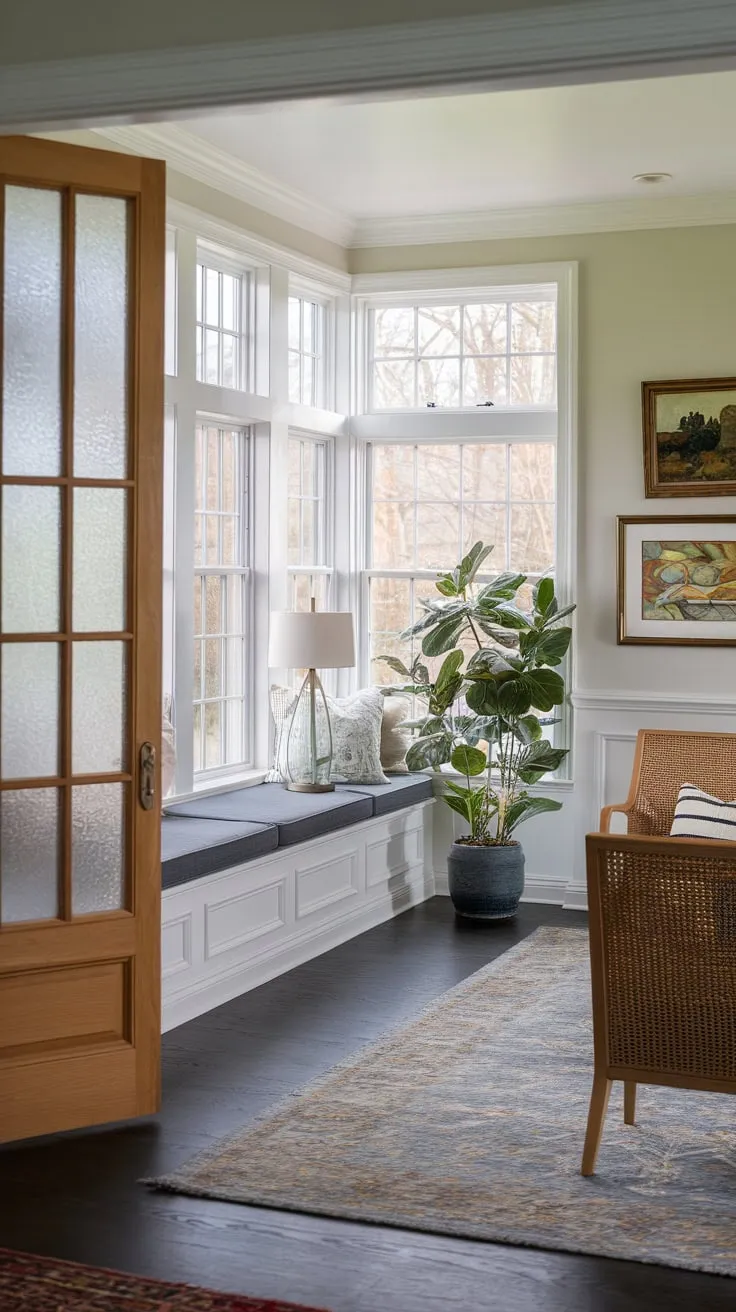 Sunroom serenity, where indoor meets outdoor, entryway to tranquility.