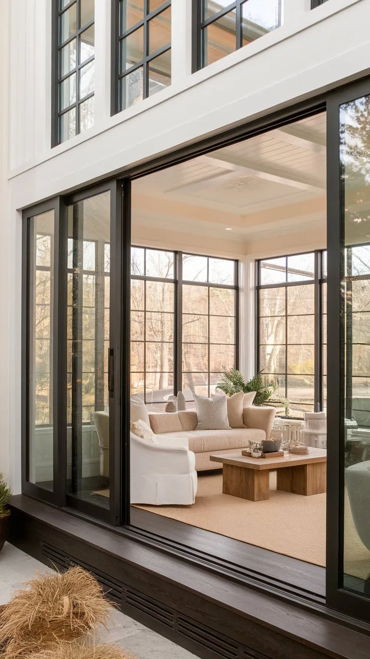 Where sunlight streams in and tranquility begins: welcome to your sunroom sanctuary.