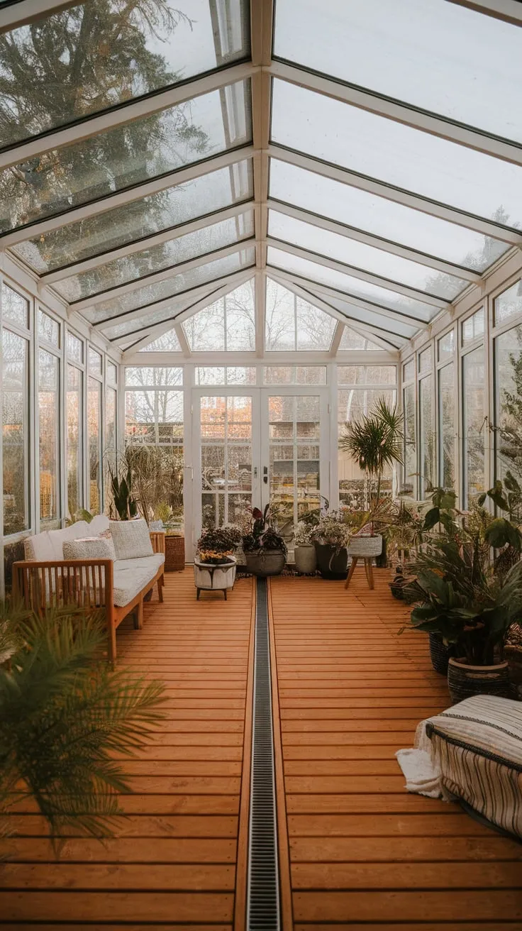 Sun-drenched serenity, sloped for nature's gentle flow.
