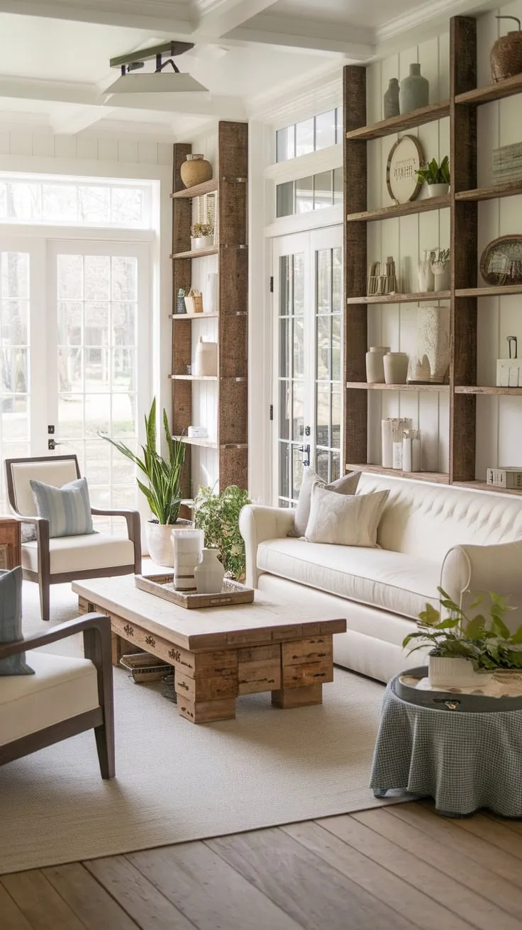 Farmhouse charm meets sun-drenched comfort.