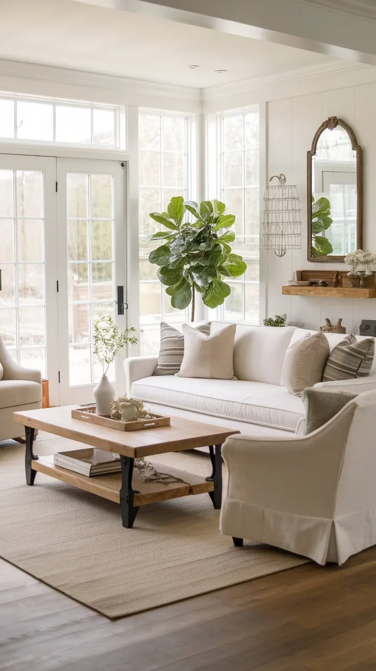 Farmhouse charm meets sun-soaked comfort.