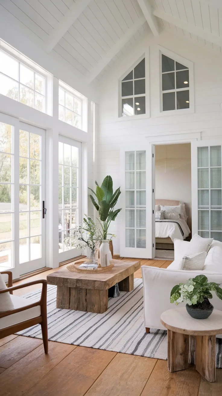 Sunlight streams in, illuminating the perfect sunroom furniture for blissful relaxation.