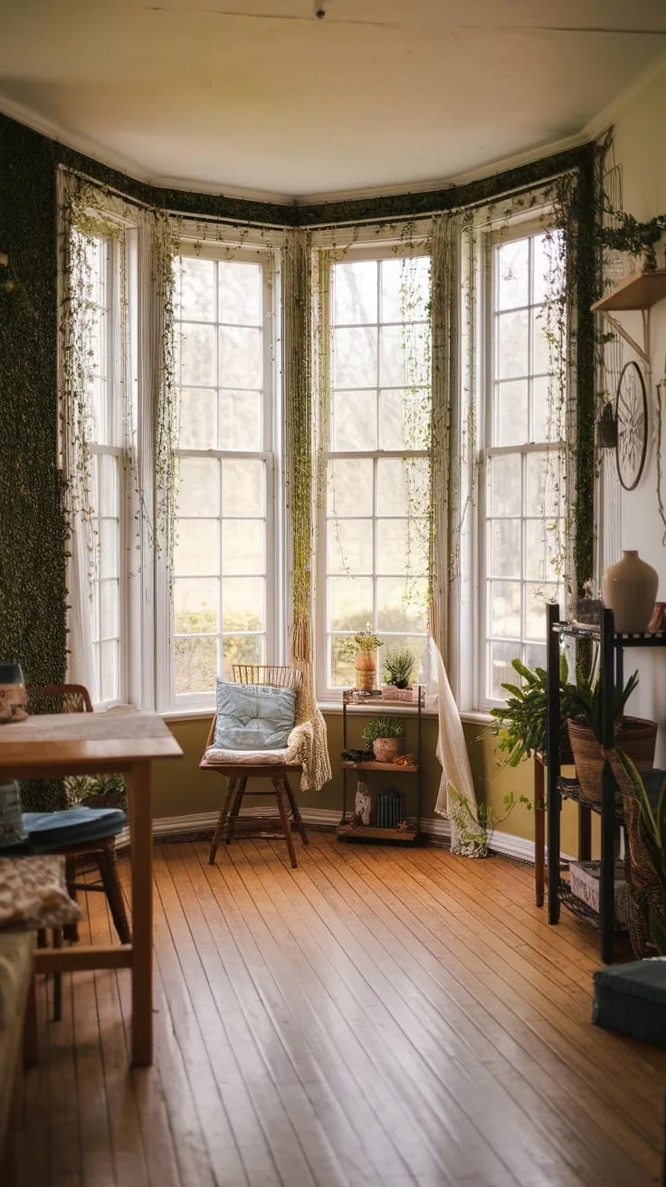 Golden hour glow, bottled in a sunroom.