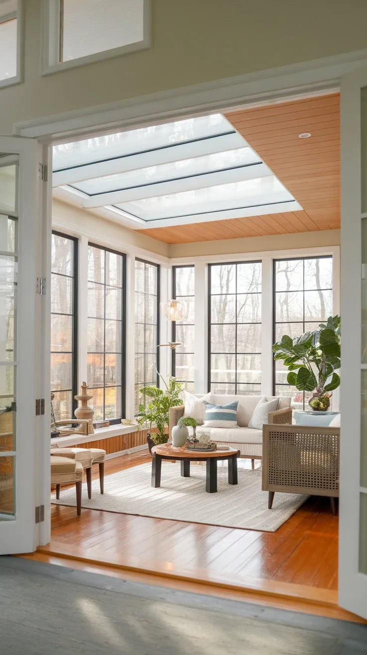Where indoor living meets outdoor light.