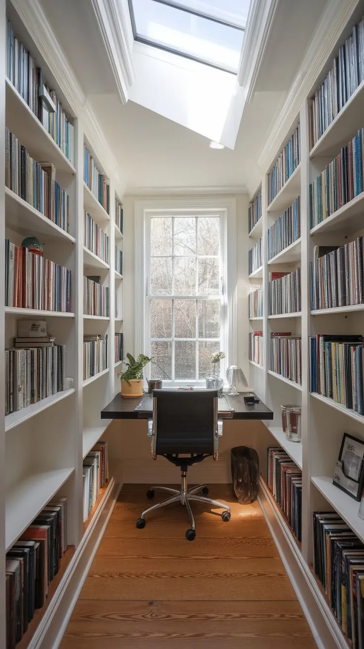 Small space, big impact: sunroom office design perfected.