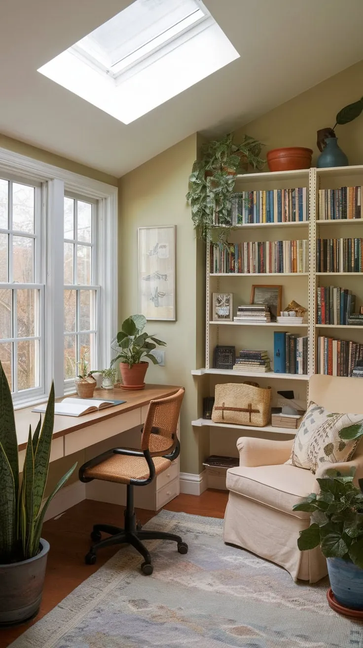 Small space, big impact: sunroom office design inspiration.