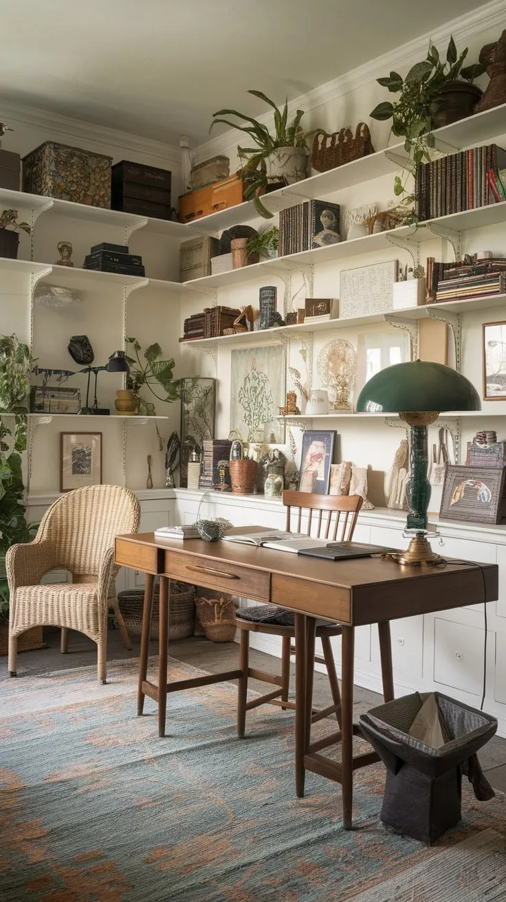Sunlight fuels creativity in this sunroom sanctuary.