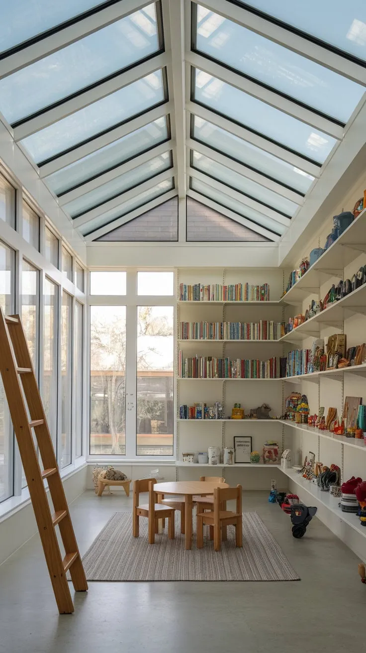 Sunshine and story time, all in one bright space.