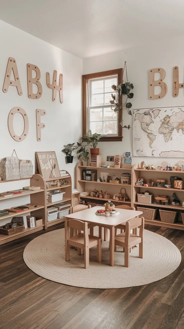 A sunlit haven for little minds to explore.