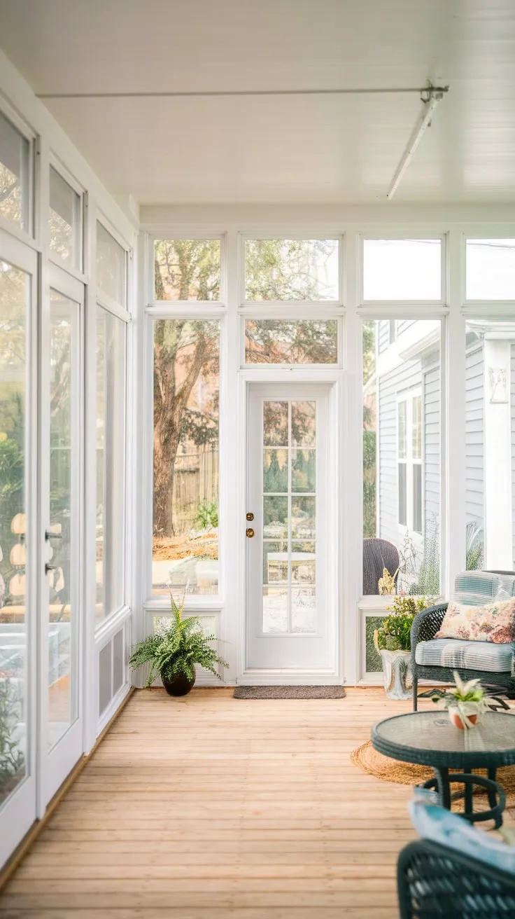 From screened-in porch to sun-drenched sanctuary.