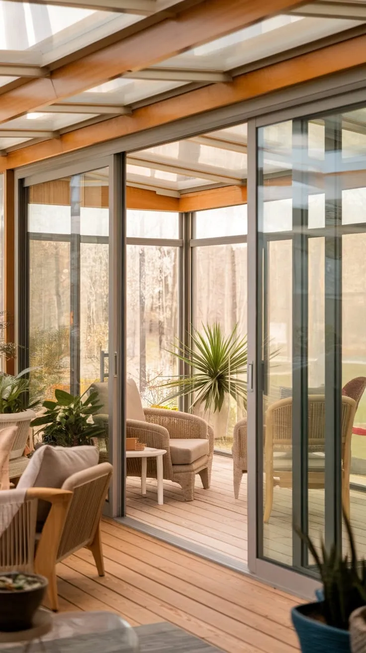 Indoor oasis meets outdoor escape: my sunroom sanctuary.