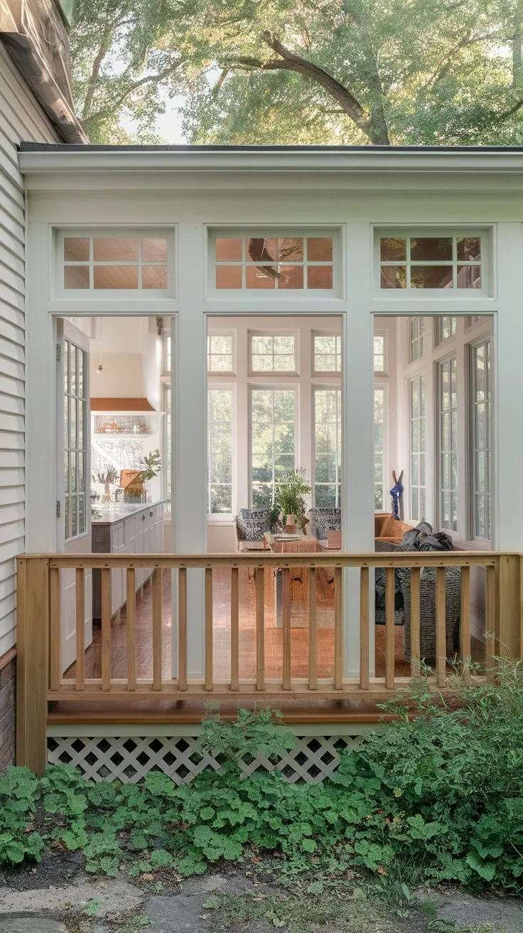Sunroom windows: where indoor comfort meets outdoor beauty.