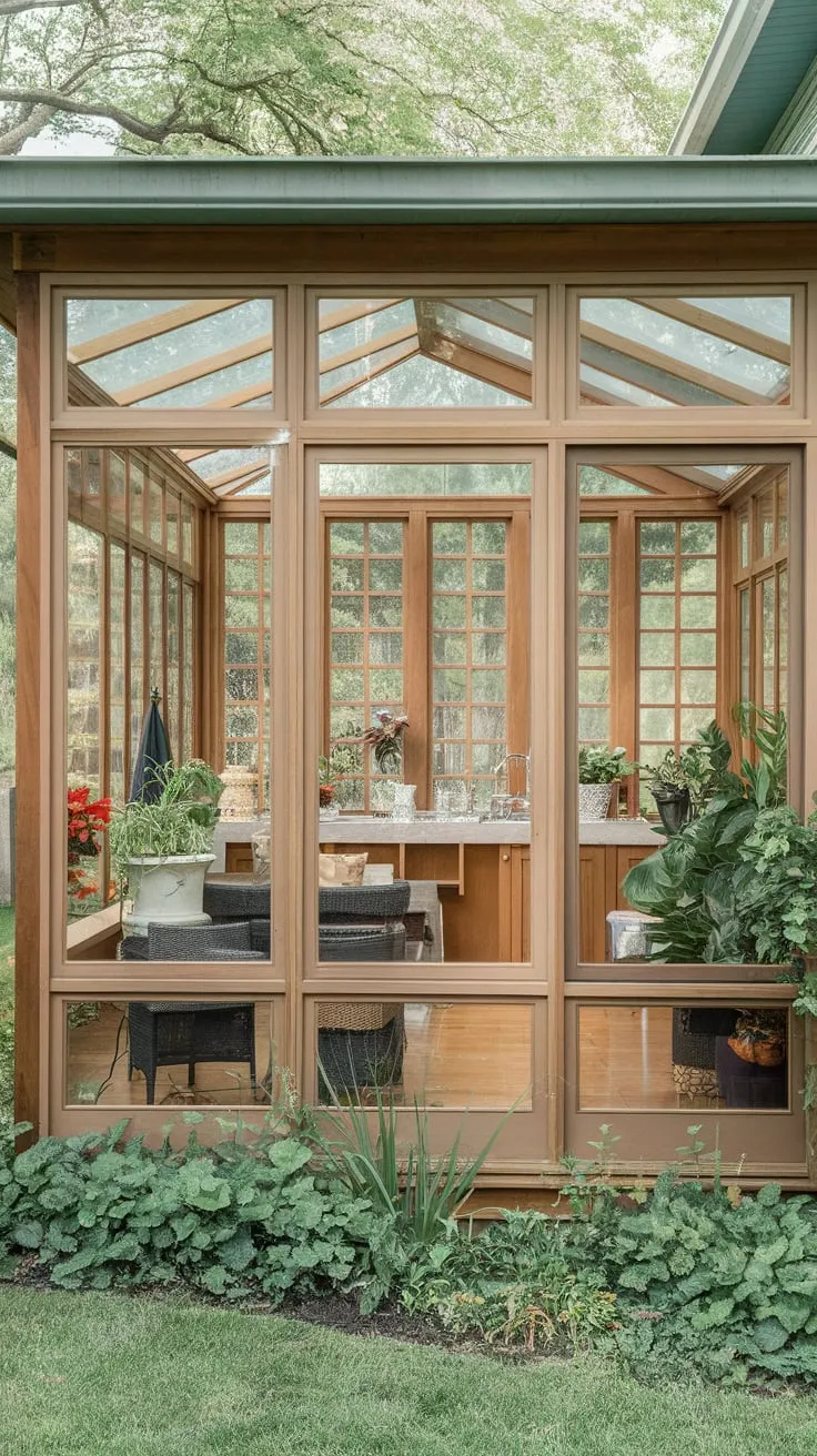 Sunroom windows: where indoor living meets outdoor bliss.