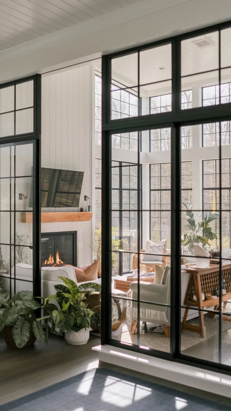Cozy nights &#038; sunny days collide in this sunroom sanctuary.