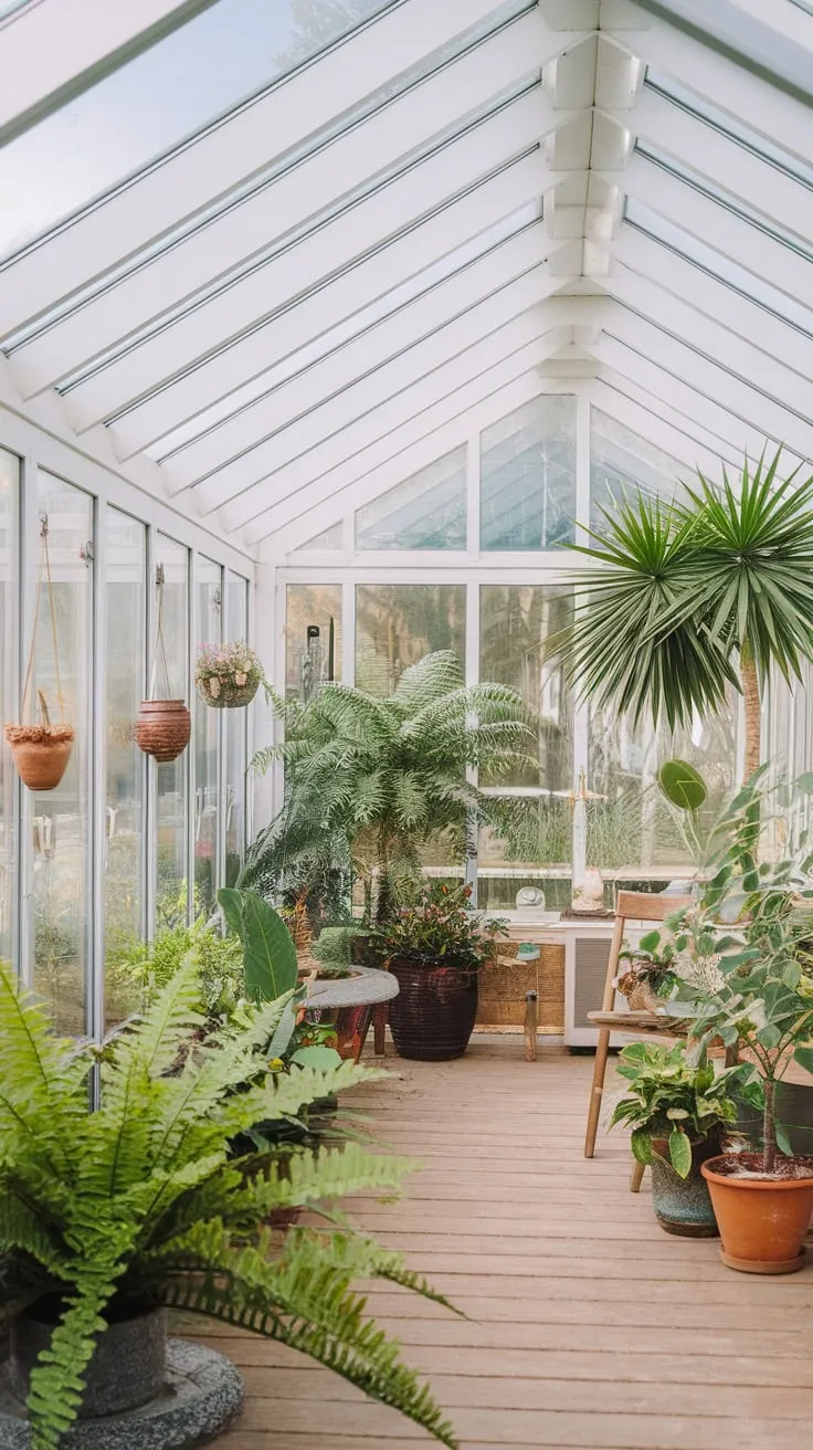 My sunroom: where the indoors meets the jungle.