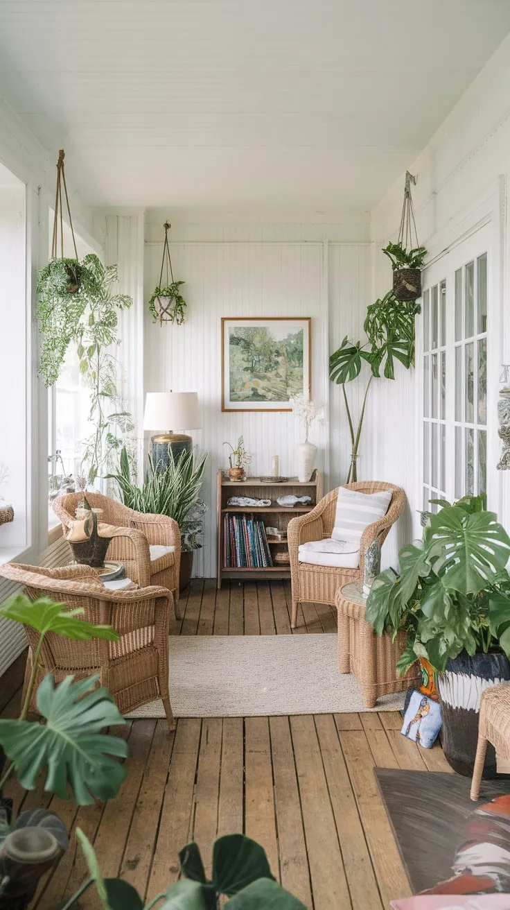 Sunshine, serenity, and succulents: my sunroom sanctuary.