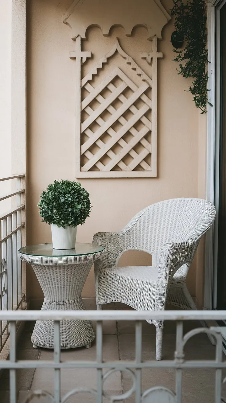 Cozy terrace apartment living starts with smart small balcony decor. This apartment terrace design proves that even a small space can be a stylish retreat. Furniture for small balconies doesn't have to be boring; see how creative balcony ideas transform this small balcony setup.