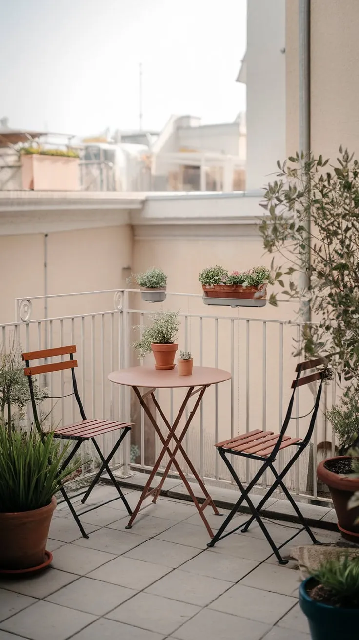Transform your small outdoor balcony into a tranquil escape with these balcony decorating ideas. This condo terrace, a testament to small balcony decoration, provides relaxing balcony ideas for even the smallest spaces.
