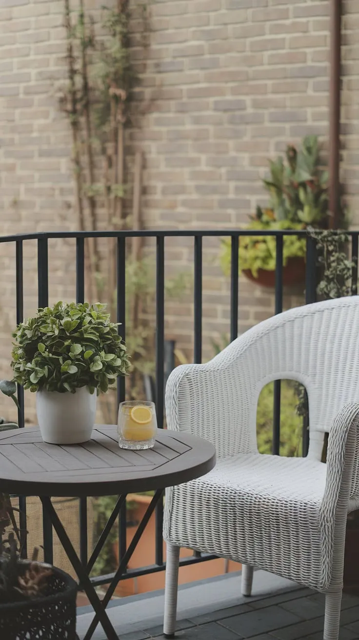Transforming a small space into a tranquil retreat. This terrace balcony is proof that even the smallest condo terrace ideas can be stunning. Explore these balcony decorating ideas for your own relaxing balcony ideas.