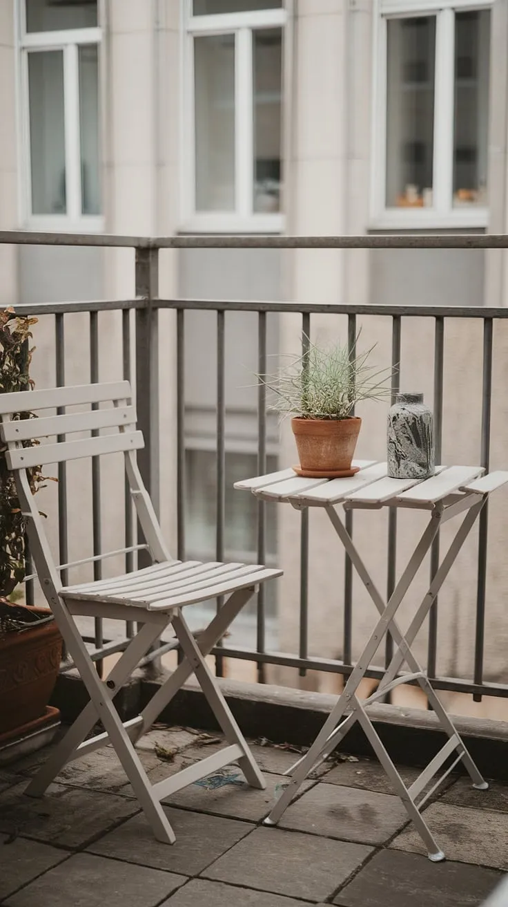 Small space, big style. Find inspiration for your condo terrace ideas and small patio ideas with this charming small balcony decoration and relaxing balcony ideas for a small outdoor balcony.