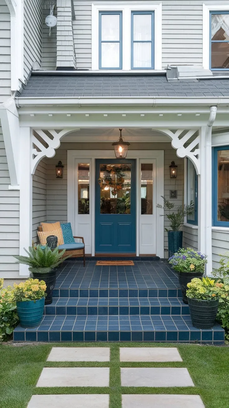 Tiled Front Porch Inspiration for Your Outdoor Space