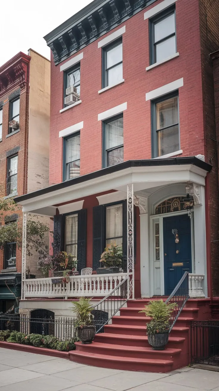 Charming Urban Townhouse with a Welcoming Front Porch