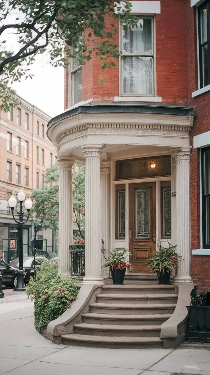 Charming Urban Townhouse with a Welcoming Front Porch